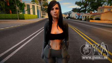 Skyrim Monki Sexy Black Soldier 3 pour GTA San Andreas