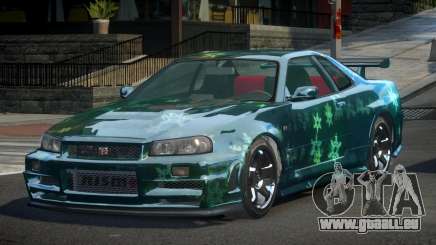 Nissan Skyline R34 G-Tuning S8 für GTA 4