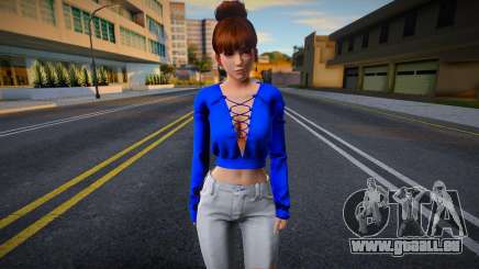 Kasumi Casual v14 (good model) für GTA San Andreas