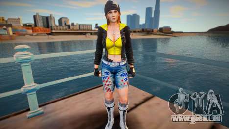 Dead Or Alive 5 - Tina Armstrong (Cost 2) 2 für GTA San Andreas