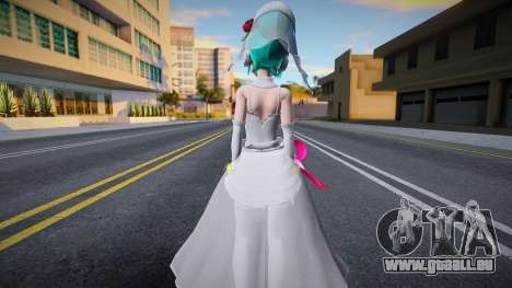 PDFT Hatsune Miku White Dress für GTA San Andreas