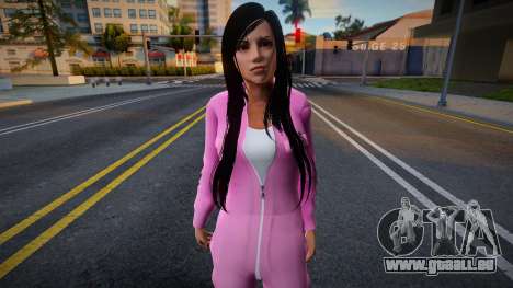 Monki Construction Suit (Pink) pour GTA San Andreas