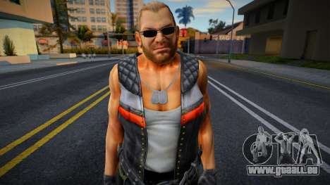 Dead Or Alive 5 - Bass Armstrong (Costume 1) 3 pour GTA San Andreas