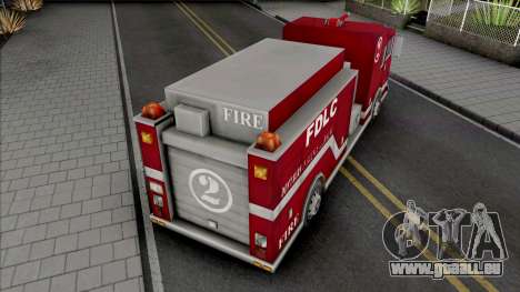 GTA III Firetruck pour GTA San Andreas