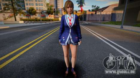 DOAXVV Misaki - Autumn School Wear 1 pour GTA San Andreas