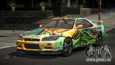 Nissan Skyline R34 G-Style S2 für GTA 4