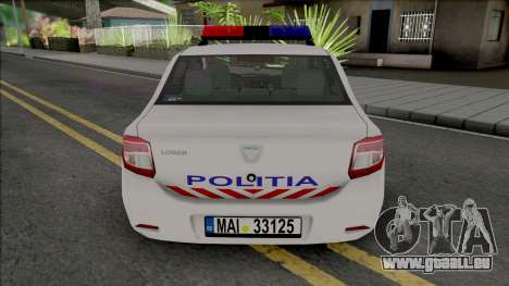 Dacia Logan 2013 Politia für GTA San Andreas