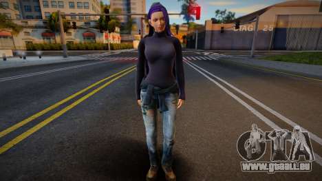 More like a Female SR3 Boss 2 für GTA San Andreas