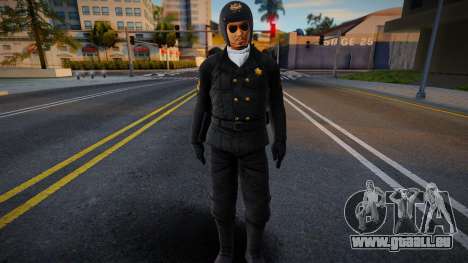 Lei Supercop (with helmet) pour GTA San Andreas