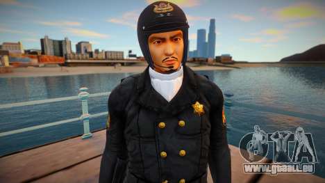 Lei Supercop (with helmet) v2 pour GTA San Andreas