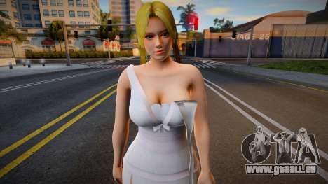 Helena white dress 1 für GTA San Andreas
