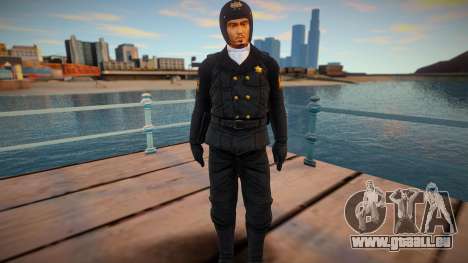 Lei Supercop (with helmet) v2 pour GTA San Andreas