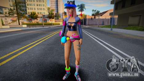 Cute Bubbles Girl pour GTA San Andreas