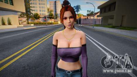 Mai Shiranui Dark Casual für GTA San Andreas