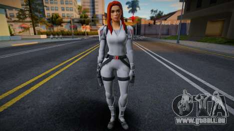 Fortnite - Black Widow White Suit für GTA San Andreas