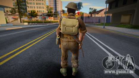 Call of Duty 2 British Soldiers 4 pour GTA San Andreas