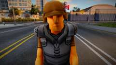 Toon Soldiers (Brown) für GTA San Andreas