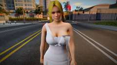 Helena white dress 1 für GTA San Andreas