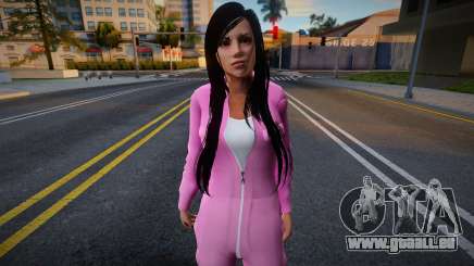 Monki Construction Suit (Pink) für GTA San Andreas