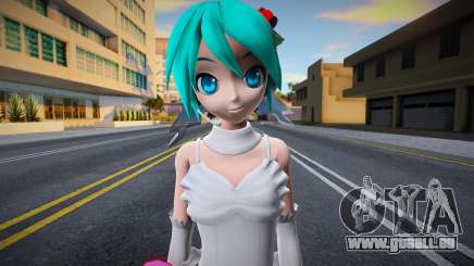 PDFT Hatsune Miku White Dress pour GTA San Andreas