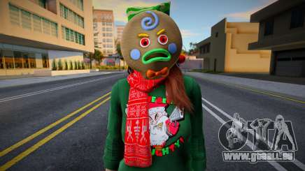 Fille en vêtements du Nouvel An 3 pour GTA San Andreas