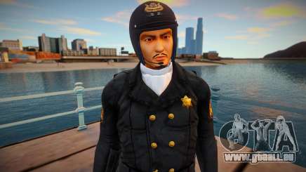 Lei Supercop (with helmet) v2 pour GTA San Andreas
