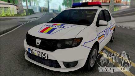 Dacia Logan 2013 Politia pour GTA San Andreas