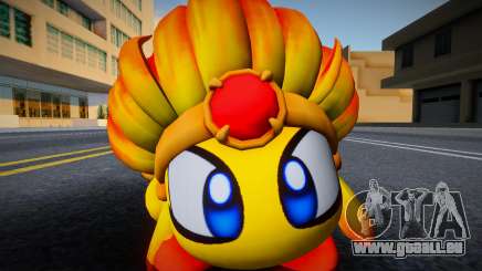 Burning Leo From Kirby Star Allies (yellow) für GTA San Andreas