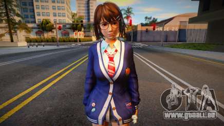 DOAXVV Tsukushi - Autumn School Wear 1 pour GTA San Andreas