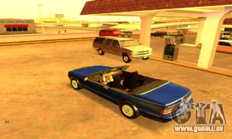 Cadillac Allanté Cabriolet 1990 pour GTA San Andreas