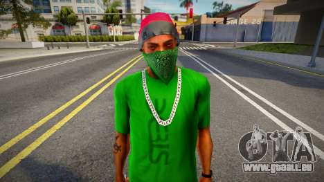 Winter Skully Hat for CJ pour GTA San Andreas