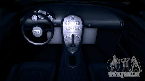 Bugatti Veyron Super Sport 2011 für GTA Vice City