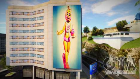 Toy Chica Billboard 1 pour GTA San Andreas