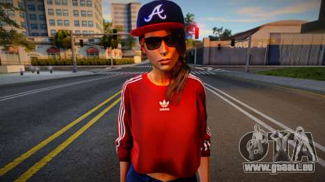 Lara Croft Fashion Casual v6 pour GTA San Andreas