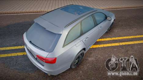 Audi RS6 Avant (RUS Plate) pour GTA San Andreas