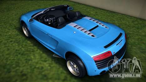 2014 Audi R8 V10 Spyder pour GTA Vice City