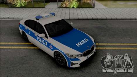 BMW 3-er G20 Policja für GTA San Andreas