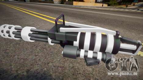 White Tron Legacy - Minigun pour GTA San Andreas