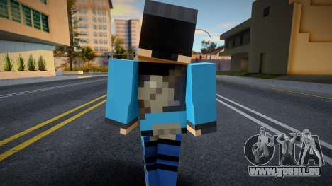 Rebel - Half-Life 2 from Minecraft 8 für GTA San Andreas
