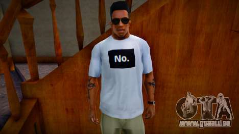 T-shirt No. pour GTA San Andreas