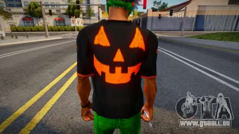 Halloween Black T-shirt pour GTA San Andreas