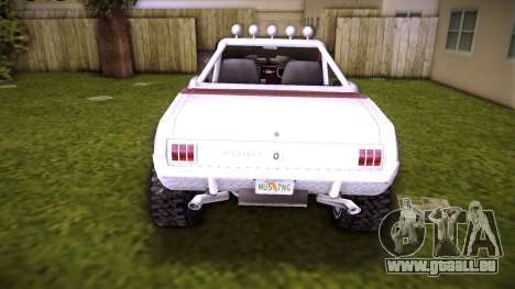 Ford Mustang Sandroadster pour GTA Vice City