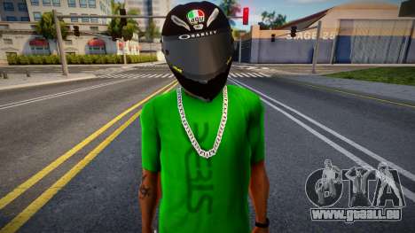 AGV PISTA MONO GLOSSY pour GTA San Andreas