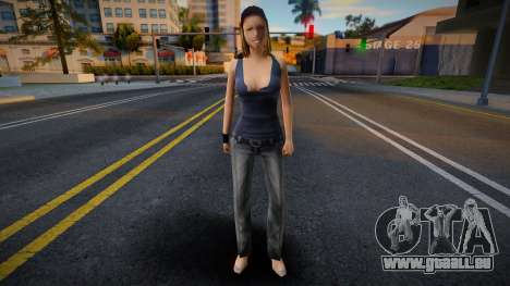 CJ Girlfriends Barefeet - mecgrl3 für GTA San Andreas