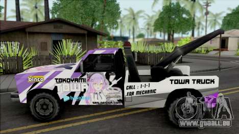 Tow Truck Tokoyami Towa Itasha für GTA San Andreas