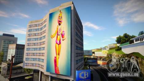 Toy Chica Billboard 1 pour GTA San Andreas