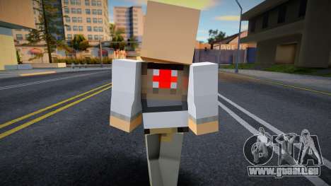 Medic - Half-Life 2 from Minecraft 8 für GTA San Andreas