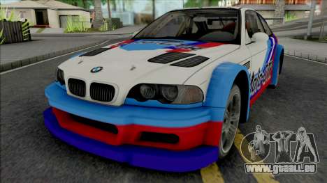 BMW M3 GTR (NFS Most Wanted 5-1-0) pour GTA San Andreas