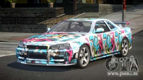 Nissan Skyline R34 ZR S9 pour GTA 4