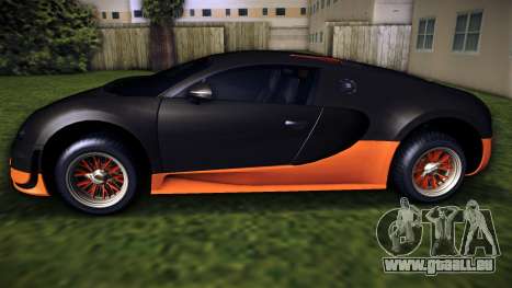 Bugatti Veyron Super Sport 2011 pour GTA Vice City